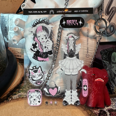 ARIEL Clear Sticker Sheet