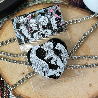 AKIANGEL Heart Badge