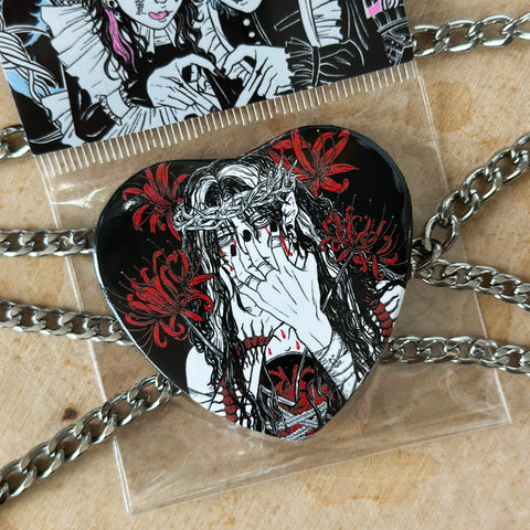 AGONY Heart Badge