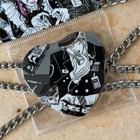 ABADDON Heart Badge