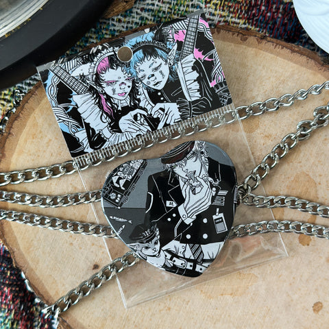 ABADDON Heart Badge