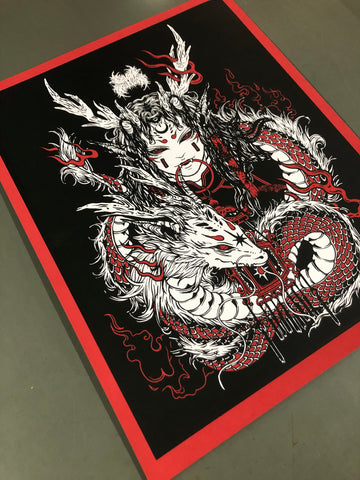 "VERMILION" Silkscreen Poster (Limited Edition of 60)