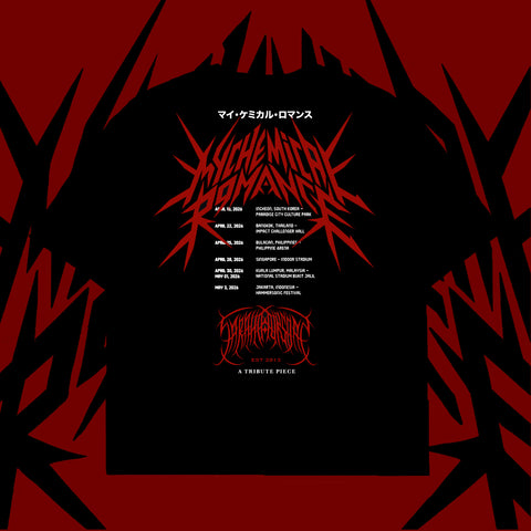 "MCR" TRIBUTE OVERSIZED TEE (PREORDER)